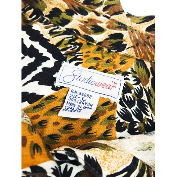 Vintage 💫 Mixed Animal Print Romper - Picture 14 of 14